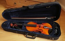 Geige, gebraucht, Violine 4/4, vom Geigenbauer in Stand gesetzt