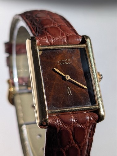 Cartier must tank vermeil - de,