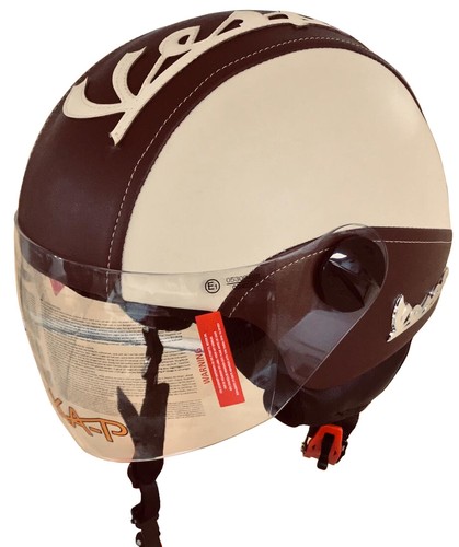Helm simil leder - simil, mit