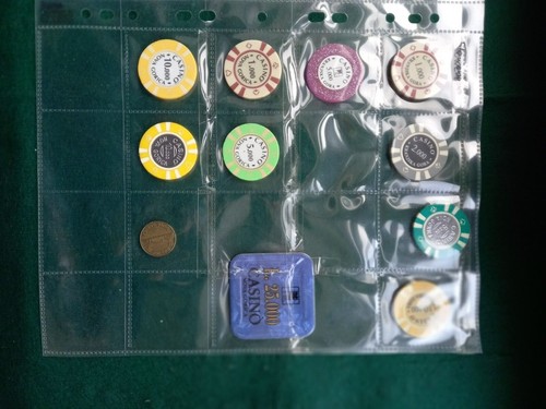 Jetons plaques spielbank - jetons,