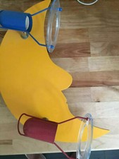 Ikea Kinderzimmerlampe Deckenleuchte Halbmond E14 Sparlampe 