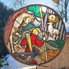 Glasbild Bleiverglasung Motiv