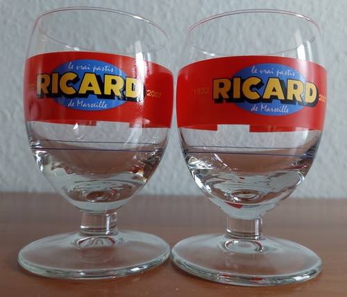 Zwei ballongläser ricard - zwei,