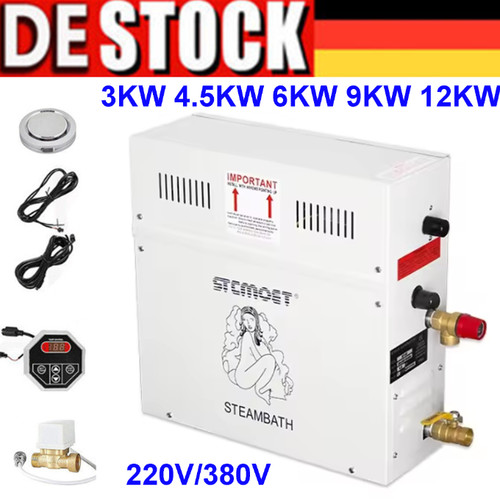12kw dampfbadgenerator - 6/9/12kw,