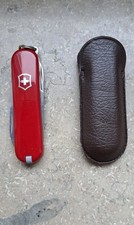 Victorinox Classic SD Swiss Army Knife Red – Vintage Model, Stainless Steel,...