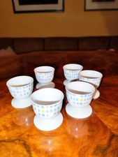 6 Arzberg Eierbecher 50er Jahre