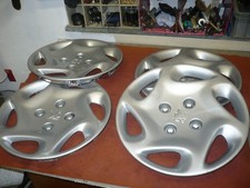 4X Org. Peugeot 14“ Radkappen Radzierblenden Radabdeckung 9628302077