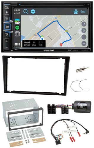 Alpine dab tmc - bluetooth, 2din
