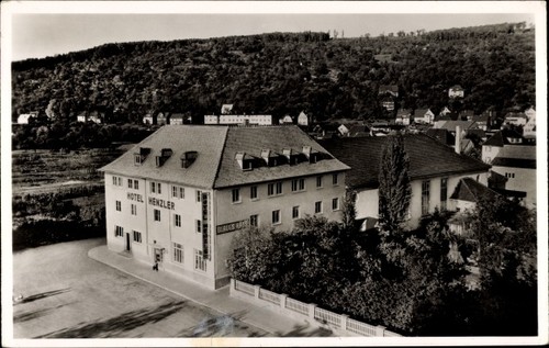 Plochingen neckar hotel - ak,
