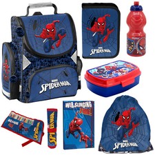 Spiderman Schulranzen 7 SET