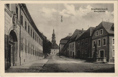 Cpa stadtsteinach - cpa, ak