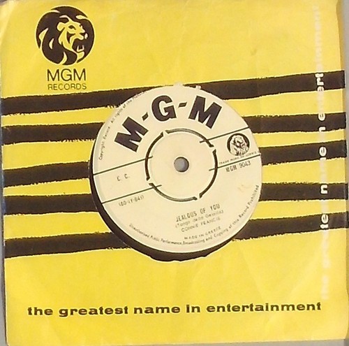 Connie francis jealous you - francis,