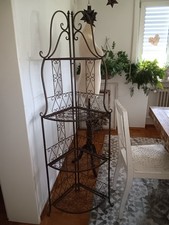 Eckregal aus Schmiedeeisen