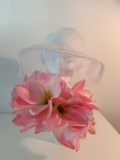 extravaganter Organza Hut 💚