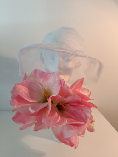 Extravaganter organza hut - extravaganter, 💚