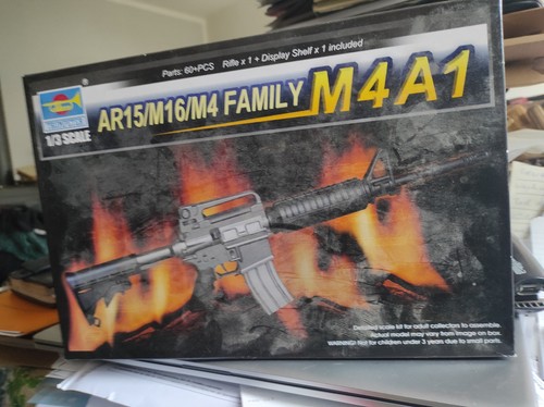 Trumpeter gewehr m4a1 mg - m4a1,