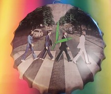 Kronkorken Uhr ca. 40 cm