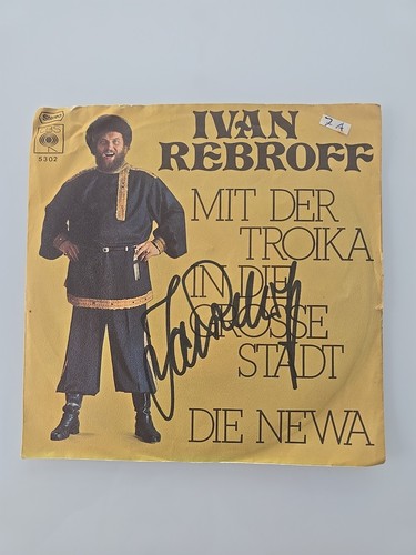 Ivan rebroff single - ivan, autogramm