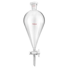 QWORK Scheidetrichter Glas