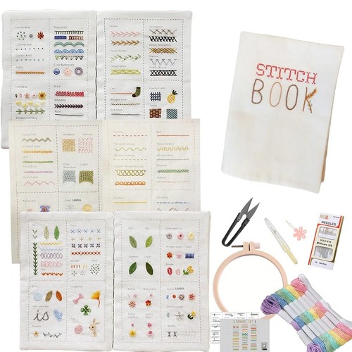 Diy stickbuch handarbeit - stickbuch,