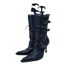 New Rock gr 41 Damen Boots Stiefel Stiefeletten Sehr Gut Z49