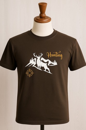 Shirt braun jagd jäger - t-shirt,