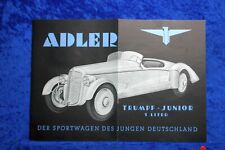 Adler Trumpf Junior 1935-1937