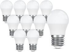 10x E27 5W LED G45 Warmweiss
