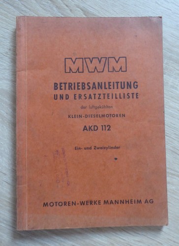 Mwm dieselmotoren akd112 - mwm,