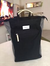 Sandqvist Rucksack Damentasche wie neu, 1 x getragen, schwarz/grau
