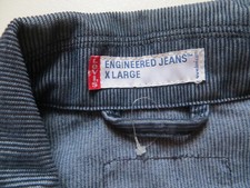 Levi's Engineered Cord Jeans Jacke Gr. XL Twisted Vintage Cordjacke KULT Reihe !