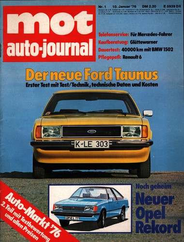 Zeitschrift mot auto journal - zeitschrift,