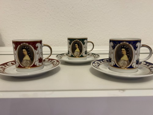 Sissi mokkatassen 3er set - 3er-set, –