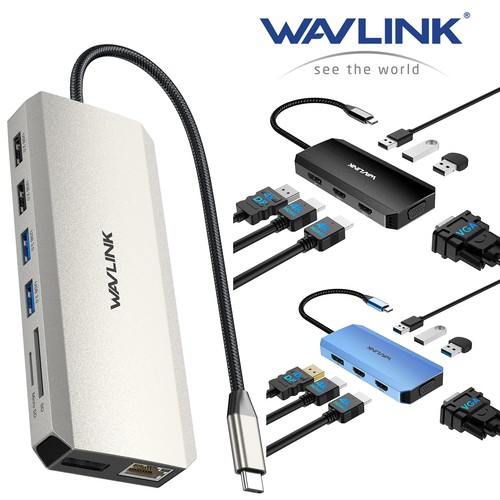 Wavlink usb c - wavlink, 12-in-1