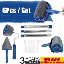 6X Malerset Farbroller Set