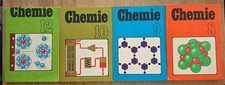 4 x DDR Schulbuch Chemie