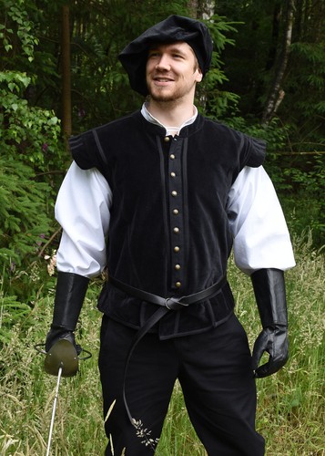 Samt doublet victor mit - doublet,