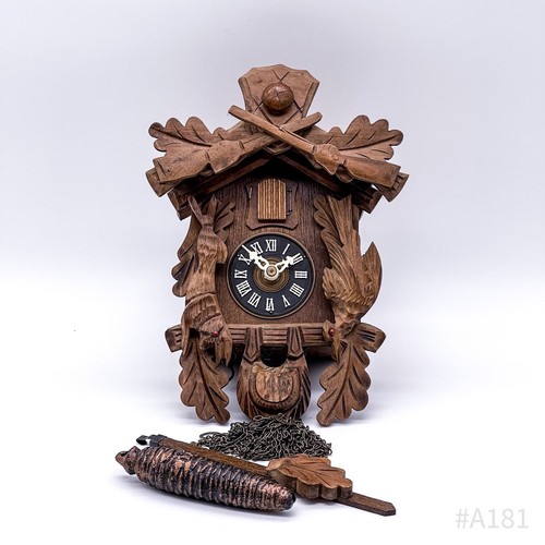 Kuckucksuhr holz vogelmotiv - holz,