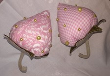 2 große Deko Erdbeeren Shabby