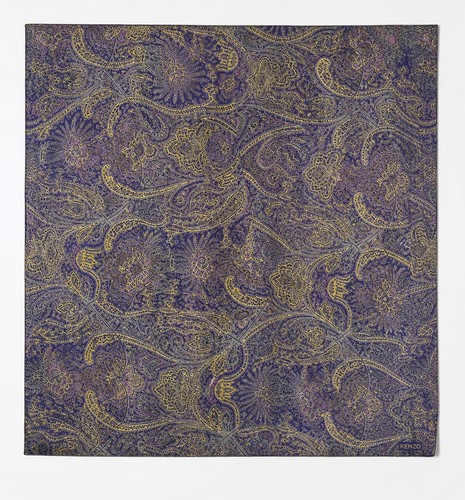 Kenzo seidenschal paisley lila - kenzo,