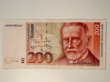 Deutsche Mark Schein Banknote