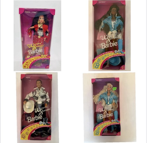 Barbie 1993 western stampin - barbie, stampin'