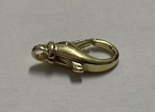 750 Gold Karabiner Verschluss