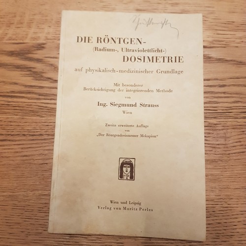 Die röntgen dosimetrie - die, rÖntgen-dosimetrie