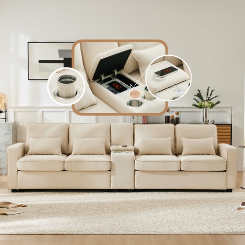 Modernes sitzer sofa - modernes, 4-sitzer-sofa