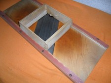 alter großer Silvretta Montafon Tiroler Krauthobel Sauerkraut Kimchi 64,5 x 25cm