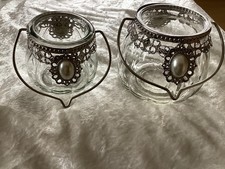 2 er Set Windlichter Antik