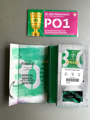 Vip karten box - box, dfb-pokalfinale