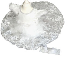 Taufkleid Gr. 74 80 (9-12M)