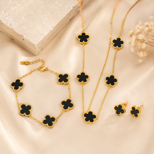 Damen schmuckset gold - schmuckset,